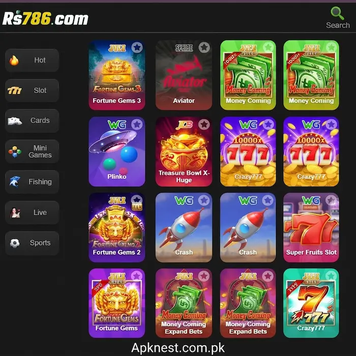 RS786 Game